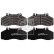 Brake Pad Set, disc brake 16566 FEBI, Thumbnail 2