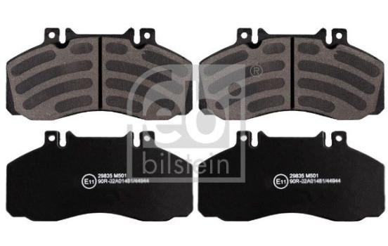 Brake Pad Set, disc brake 16566 FEBI, Image 2