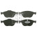 Brake Pad Set, disc brake 16570 FEBI, Thumbnail 2