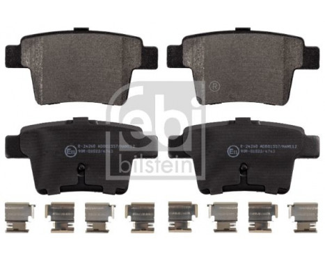 Brake Pad Set, disc brake 16571 FEBI, Image 2