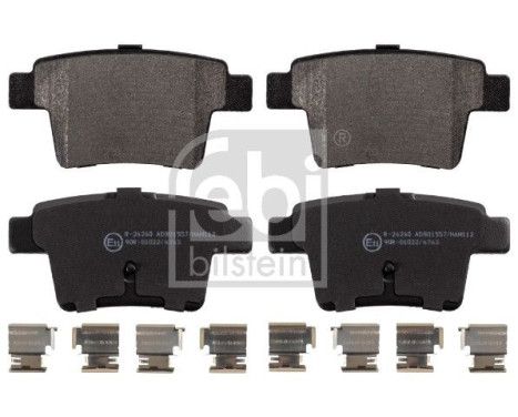Brake Pad Set, disc brake 16571 FEBI, Image 2