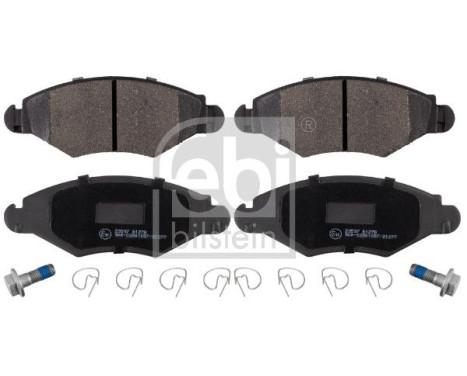 Brake Pad Set, disc brake 16575 FEBI, Image 2