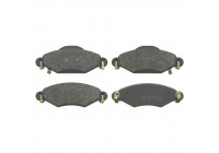 Brake Pad Set, disc brake 16576 FEBI