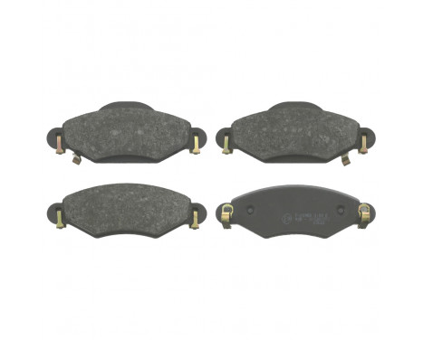 Brake Pad Set, disc brake 16576 FEBI