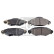 Brake Pad Set, disc brake 16576 FEBI, Thumbnail 2
