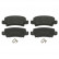 Brake Pad Set, disc brake 16577 FEBI