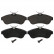 Brake Pad Set, disc brake 16591 FEBI