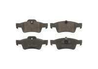 Brake Pad Set, disc brake 16615 FEBI
