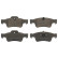 Brake Pad Set, disc brake 16615 FEBI