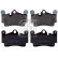 Brake Pad Set, disc brake 16619 FEBI, Thumbnail 2