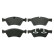 Brake Pad Set, disc brake 16621 FEBI