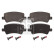 Brake Pad Set, disc brake 16625 FEBI, Thumbnail 2