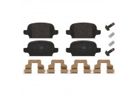 Brake Pad Set, disc brake 16626 FEBI