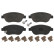 Brake Pad Set, disc brake 16630 FEBI
