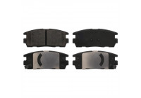 Brake Pad Set, disc brake 16631 FEBI