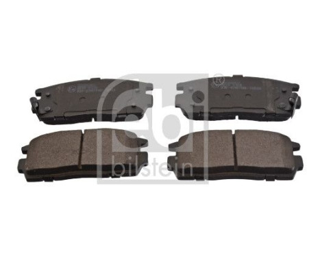 Brake Pad Set, disc brake 16631 FEBI, Image 2