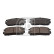 Brake Pad Set, disc brake 16631 FEBI, Thumbnail 2