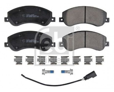 Brake Pad Set, disc brake 16637 FEBI, Image 2