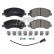 Brake Pad Set, disc brake 16637 FEBI, Thumbnail 2