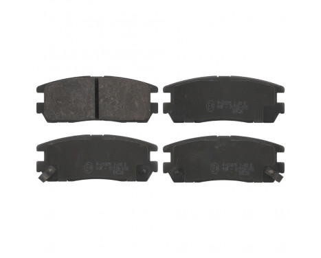 Brake Pad Set, disc brake 16641 FEBI