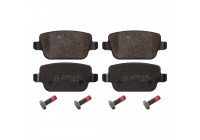 Brake Pad Set, disc brake 16642 FEBI