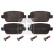 Brake Pad Set, disc brake 16642 FEBI, Thumbnail 2