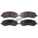 Brake Pad Set, disc brake 16644 FEBI, Thumbnail 2