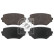 Brake Pad Set, disc brake 16647 FEBI, Thumbnail 2