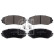 Brake Pad Set, disc brake 16648 FEBI, Thumbnail 2
