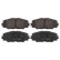 Brake Pad Set, disc brake 16650 FEBI