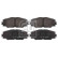 Brake Pad Set, disc brake 16650 FEBI, Thumbnail 2