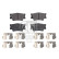 Brake Pad Set, disc brake 16651 FEBI, Thumbnail 2