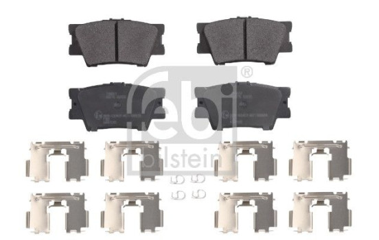 Brake Pad Set, disc brake 16651 FEBI, Image 2