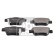 Brake Pad Set, disc brake 16652 FEBI, Thumbnail 2