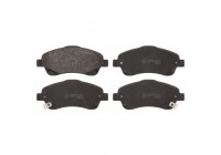 Brake Pad Set, disc brake 16653 FEBI