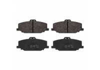 Brake Pad Set, disc brake 16655 FEBI