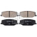 Brake Pad Set, disc brake 16655 FEBI, Thumbnail 2