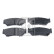 Brake Pad Set, disc brake 16657 FEBI, Thumbnail 2