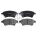 Brake Pad Set, disc brake 16658 FEBI, Thumbnail 2