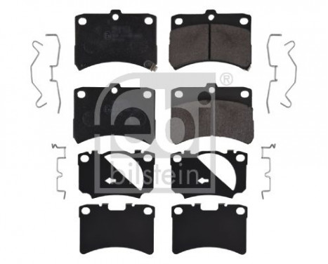Brake Pad Set, disc brake 16661 FEBI, Image 2