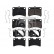 Brake Pad Set, disc brake 16661 FEBI, Thumbnail 2