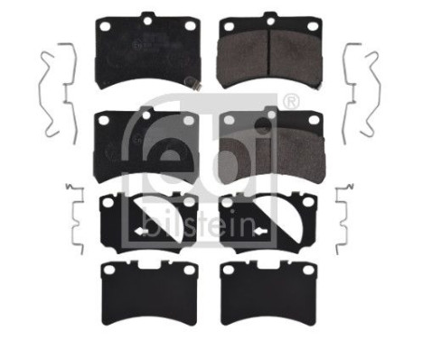 Brake Pad Set, disc brake 16661 FEBI, Image 2