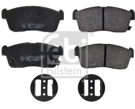 Brake Pad Set, disc brake 16662 FEBI, Image 2