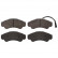 Brake Pad Set, disc brake 16663 FEBI