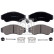 Brake Pad Set, disc brake 16663 FEBI, Thumbnail 2