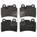 Brake Pad Set, disc brake 16671 FEBI, Thumbnail 2