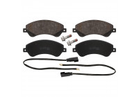 Brake Pad Set, disc brake 16673 FEBI