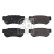 Brake Pad Set, disc brake 16675 FEBI, Thumbnail 2