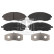 Brake Pad Set, disc brake 16680 FEBI, Thumbnail 2