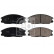 Brake Pad Set, disc brake 16682 FEBI, Thumbnail 2